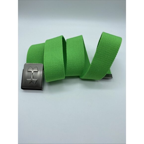 Under Armour Lime Green Bermuda Belt Men's Size M End to End 38" - Picture 1 of 12
